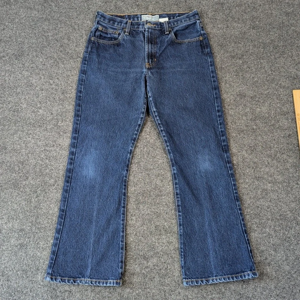 Abercrombie & Fitch Blue Jeans Dark Wash Straight Leg Denim Pants 28x26